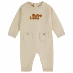 Combinaison Baby Love Molleton | Beige