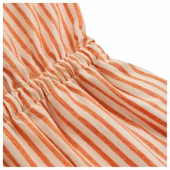 Combinaison Coton Bio Rayée | Orange