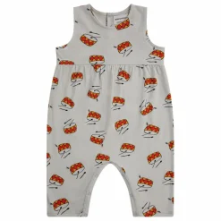 Combinaison Coton Bio Tambours | Gris