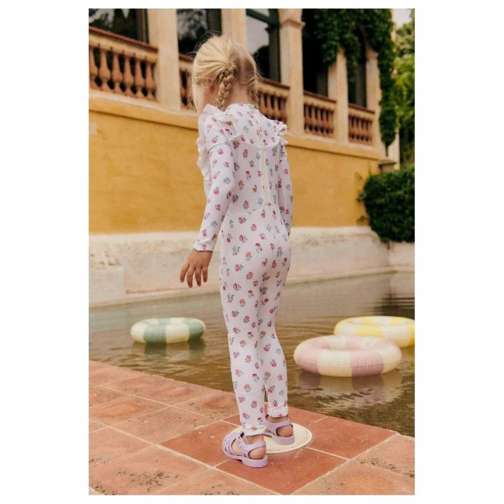 Combinaison de Bain Linette Fibres Recyclées | Ecru