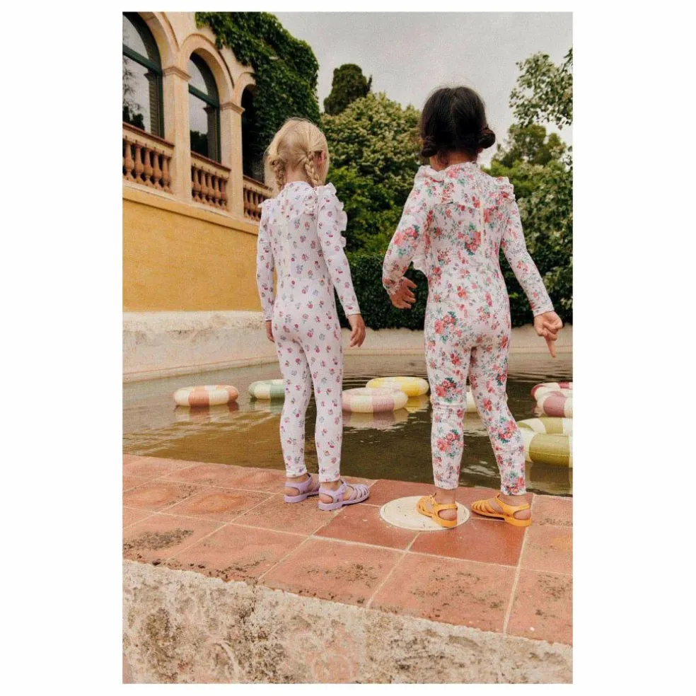 Combinaison de Bain Linette Fibres Recyclées | Rose