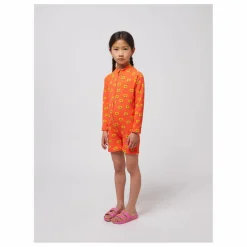 Combinaison de Bain Tournesol Fibres Recyclées | Rouge