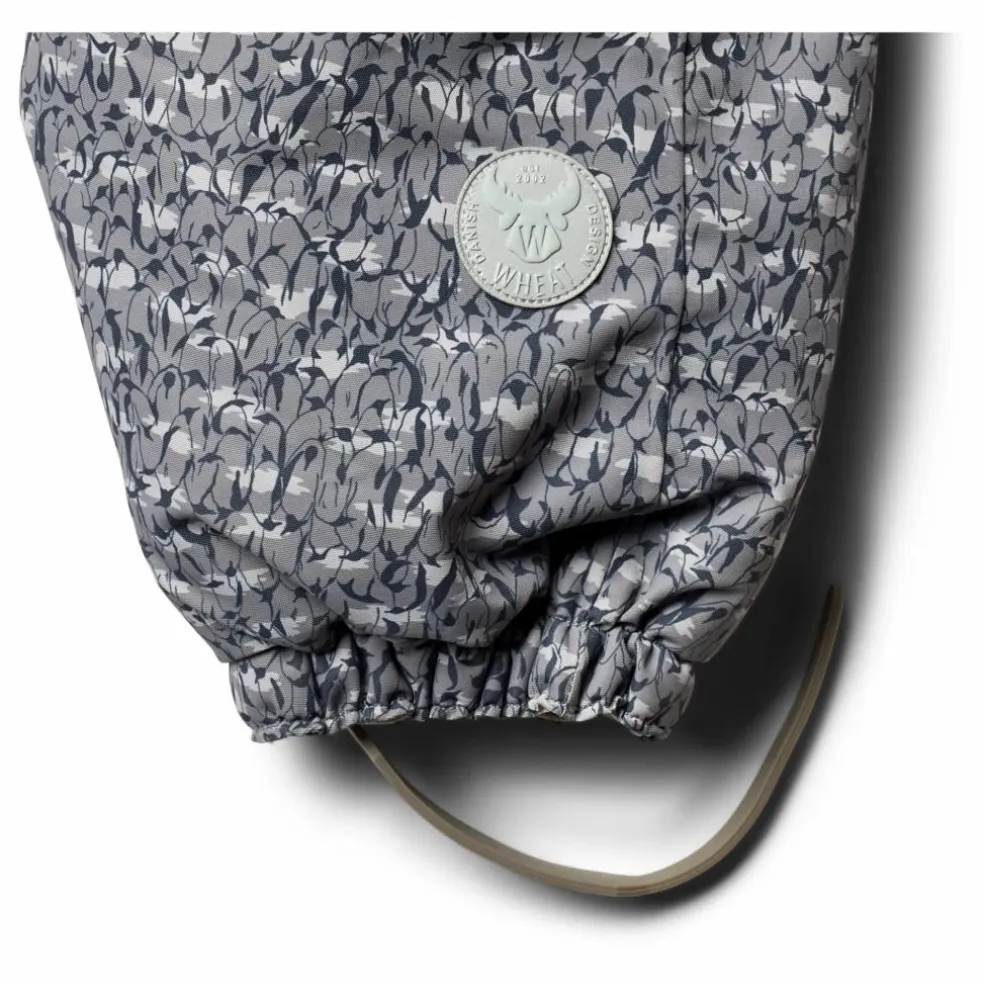 Combinaison de Ski Fleurie Façon Fourrure Matières Recyclées Nickie | Gris