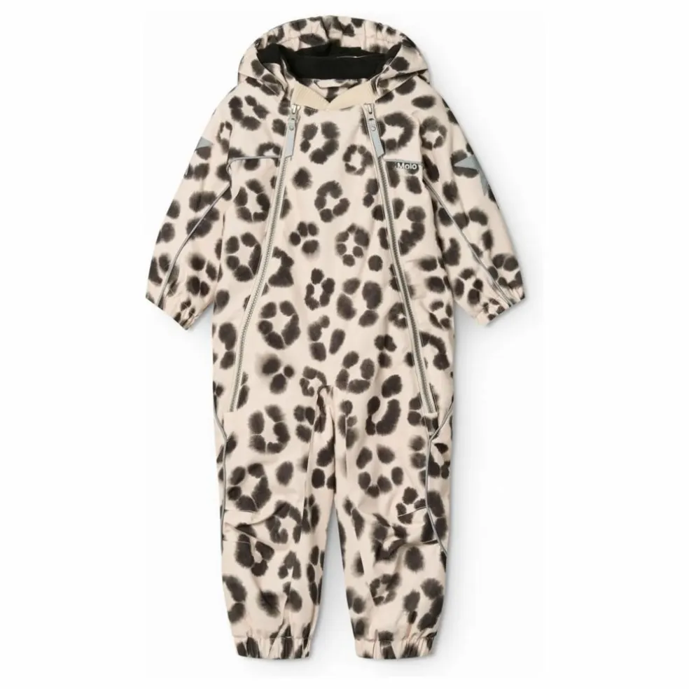 Combinaison de Ski Pyxis Leopard | Beige