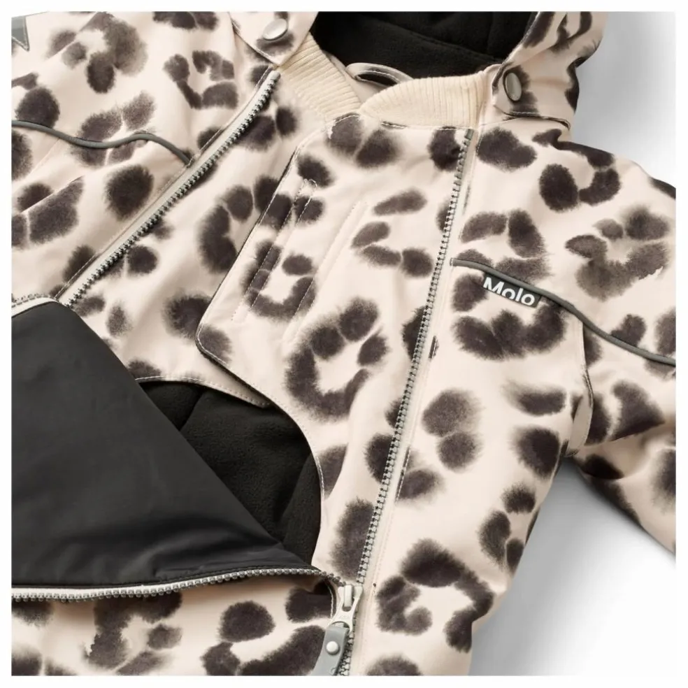 Combinaison de Ski Pyxis Leopard | Beige