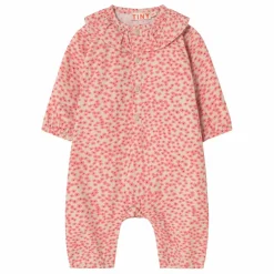 Combinaison Fleurie Popeline | Beige