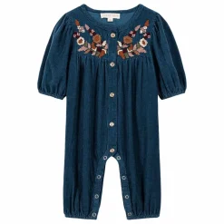 Combinaison Idri Coton Bio | Bleu canard