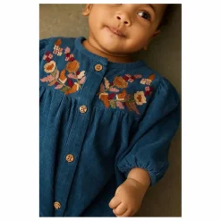 Combinaison Idri Coton Bio | Bleu canard