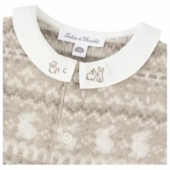Combinaison Jacquard Cachemire | Grège