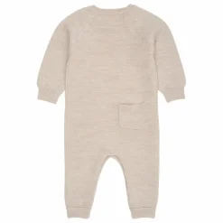 Combinaison Laine Mérinos | Beige chiné