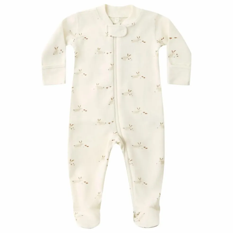 Combinaison Lapins Coton Bio | Ivoire