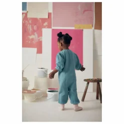 Combinaison Liliane Gaze de Coton | Bleu