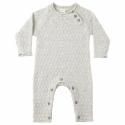 Combinaison Maille Coton Bio | Bleu pâle