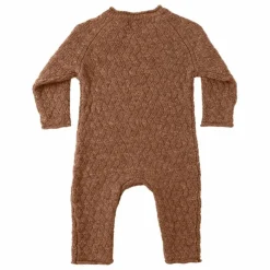Combinaison Maille Coton Bio | Marron