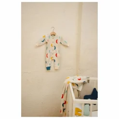 Combinaison Moon Phases Coton Bio | Ecru