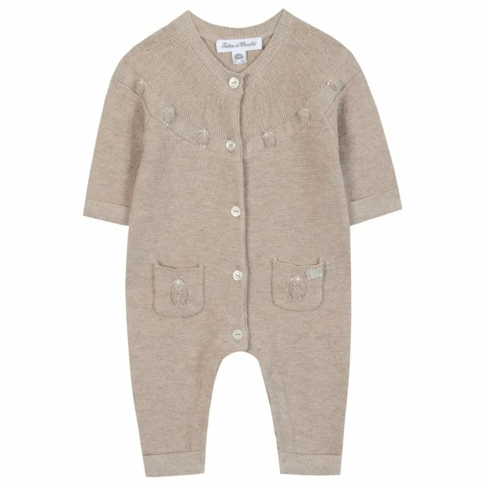 Combinaison Moutons Laine | Beige
