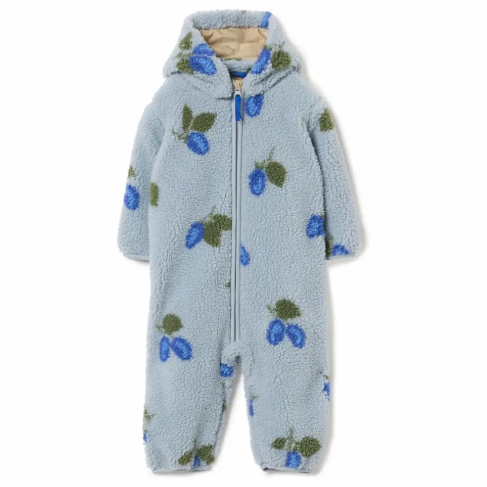 Combinaison Mulberry Sherpa | Bleu