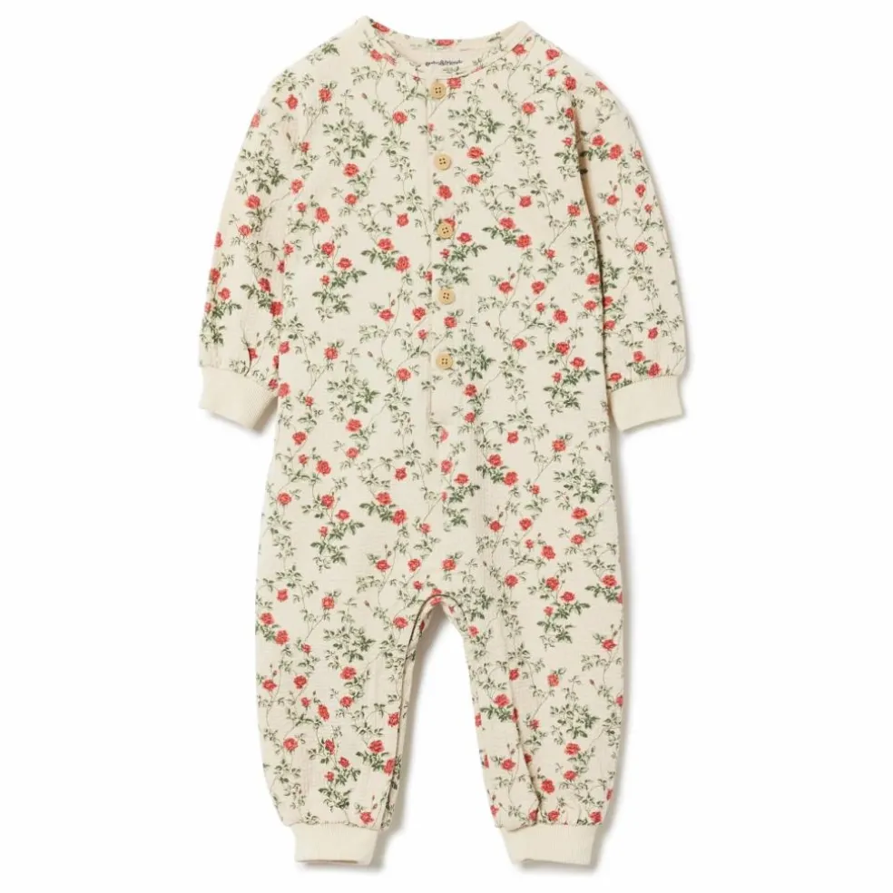 Combinaison Petit Rose | Ecru