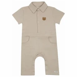 Combinaison Piebe Ours Coton Bio | Beige