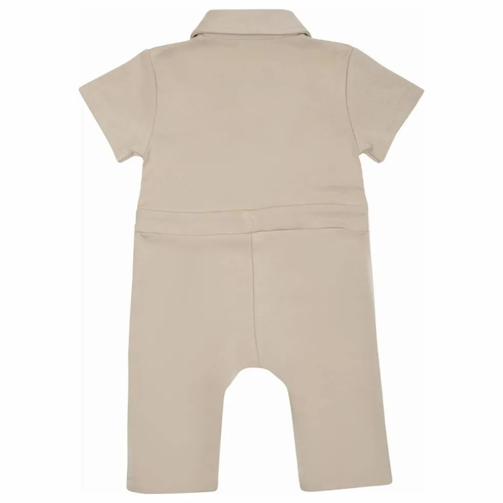 Combinaison Piebe Ours Coton Bio | Beige