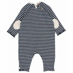 Combinaison Rayures Soft | Bleu marine