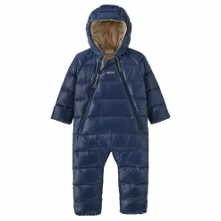 Combinaison Ski Down Sweater Duvet Recyclé | Bleu marine
