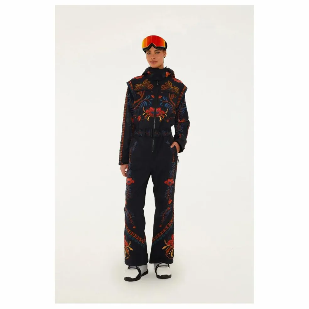 Combinaison Ski Macaw Fibres Recyclées | Noir