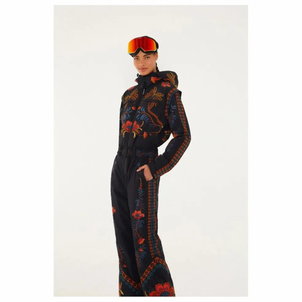 Combinaison Ski Macaw Fibres Recyclées | Noir