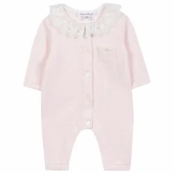 Combinaison Velours Côtelé | Rose pâle