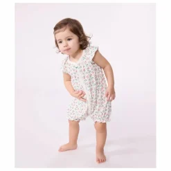 Combishort Balian Coton Bio | Blanc