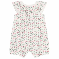 Combishort Balian Coton Bio | Blanc