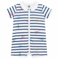 Combishort Baris Coton Bio | Bleu marine