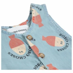 Combishort Bobo Denim Léger | Bleu
