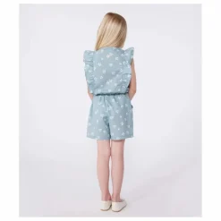 Combishort Boncapa Popeline Coton Bio | Sauge