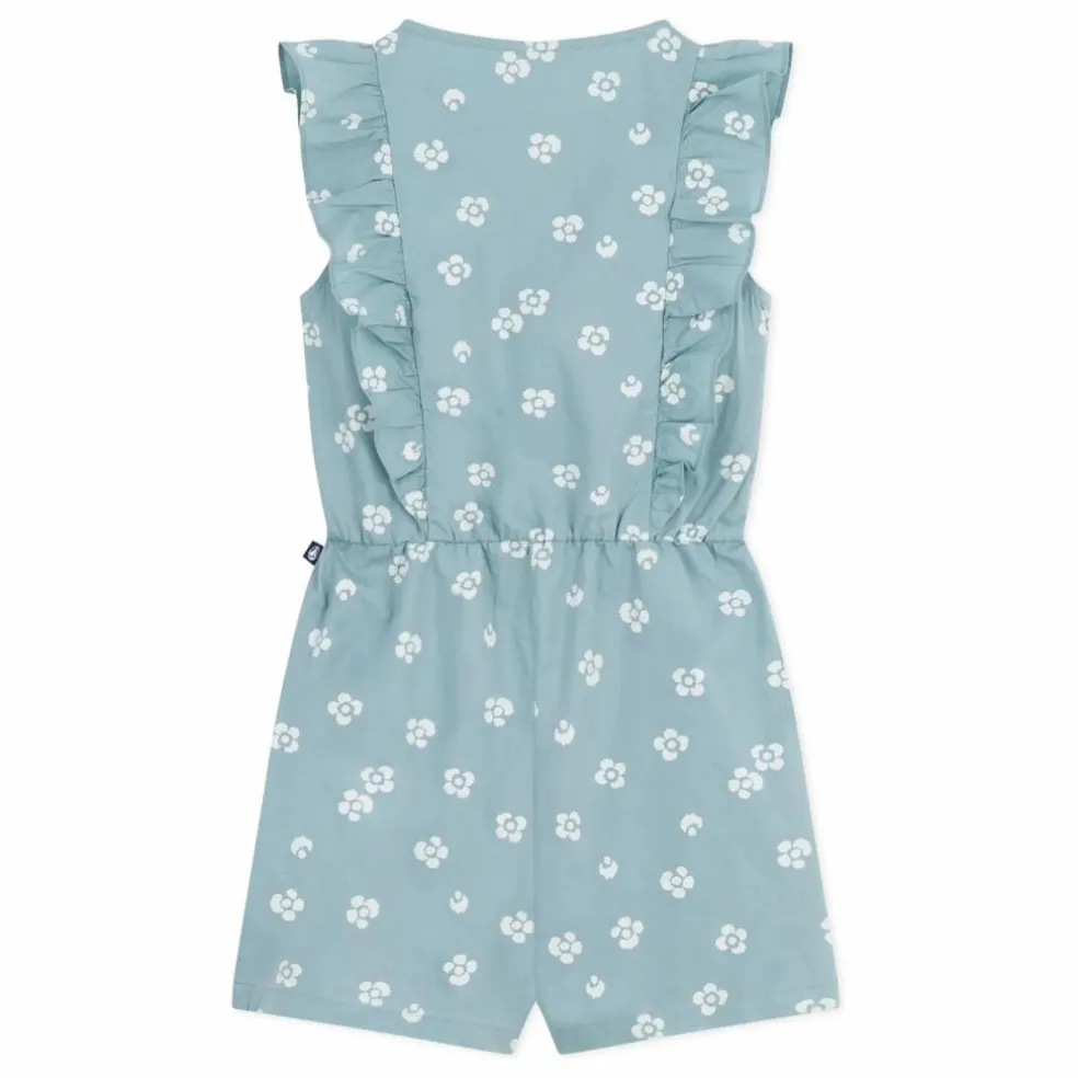 Combishort Boncapa Popeline Coton Bio | Sauge