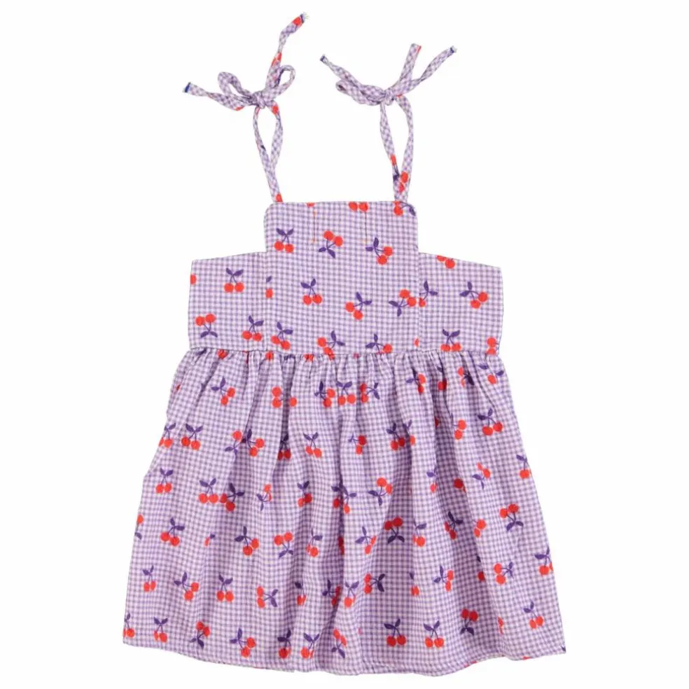 Combishort Cherry Vichy | Violet