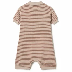Combishort Col Polo Structure Coton Bio | Beige