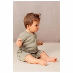 Combishort Coton Bio | Vert de gris