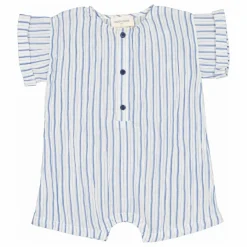 Combishort Hawai Rayures | Bleu