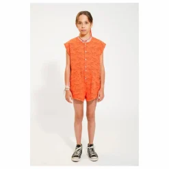 Combishort Tiger Poche Coton Bio | Orange