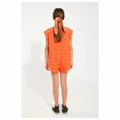 Combishort Tiger Poche Coton Bio | Orange