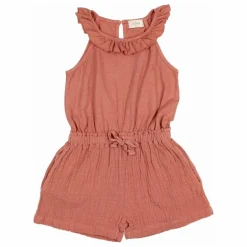 Combishort Unie Lin | Vieux Rose