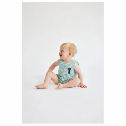 Combishort Vichy Fourmi | Bleu
