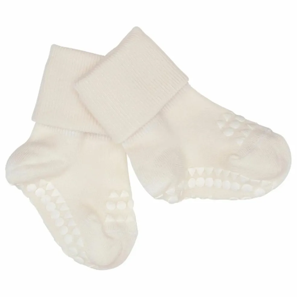 Combo Box 4 Chaussettes Antidérapantes Bamboo | Beige