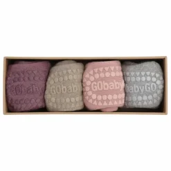 Combo Box 4 Chaussettes Coton Bio | Sable