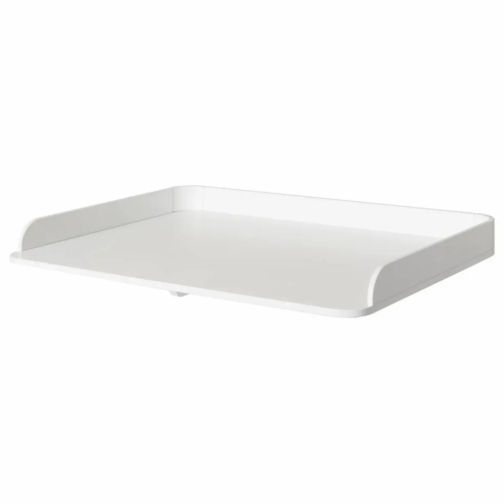 Commode à langer en chêne Wood | Blanc