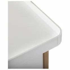 Commode à langer en chêne Wood | Blanc