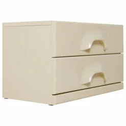 Commode 2 tiroirs | Crème