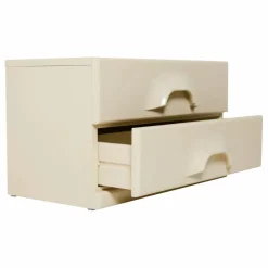 Commode 2 tiroirs | Crème