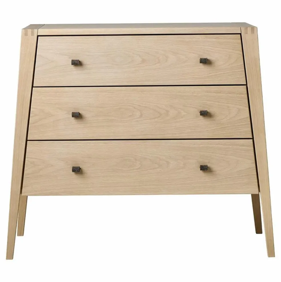 Commode 3 tiroirs Linea | Chêne